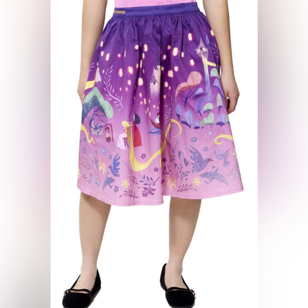 NWT The Stitch Shoppe/Loungefly Disney’s Tangled Sandy skirt size 1X or 4X